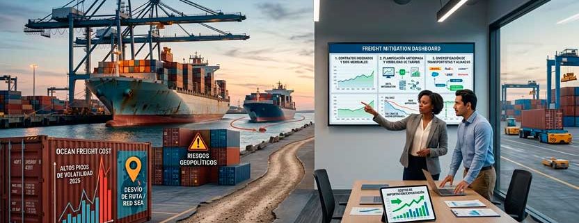 Crisis y Recuperación: La Volatilidad del Flete Marítimo y Estrategias para Mitigar el Impacto en los Costos de Importación/Exportación.
